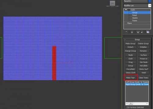 آموزش پاره کردن پارچه در تری دی مکس